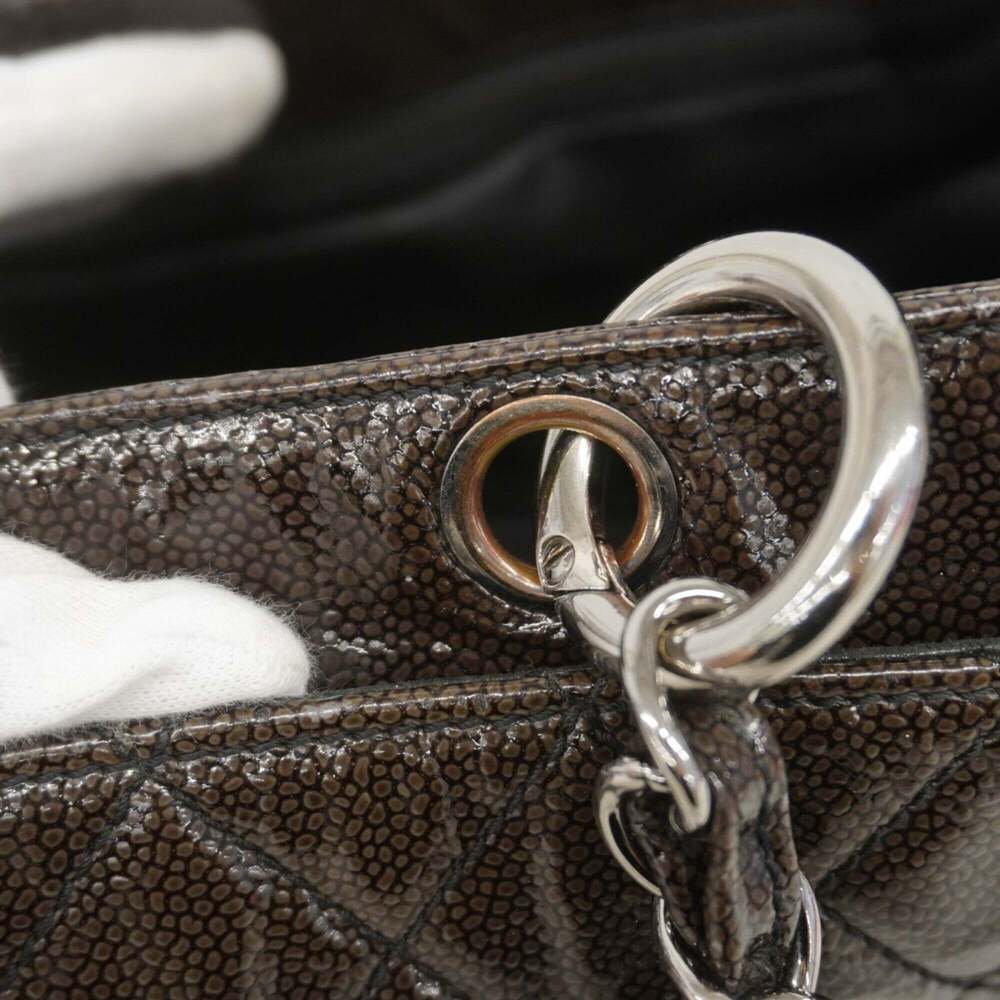 CHANEL Black Leather Tote Bag - Picture 10 of 11